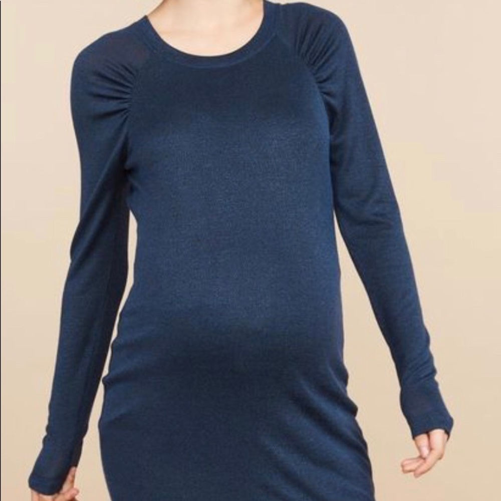 Motherhood maternity work jersey dress